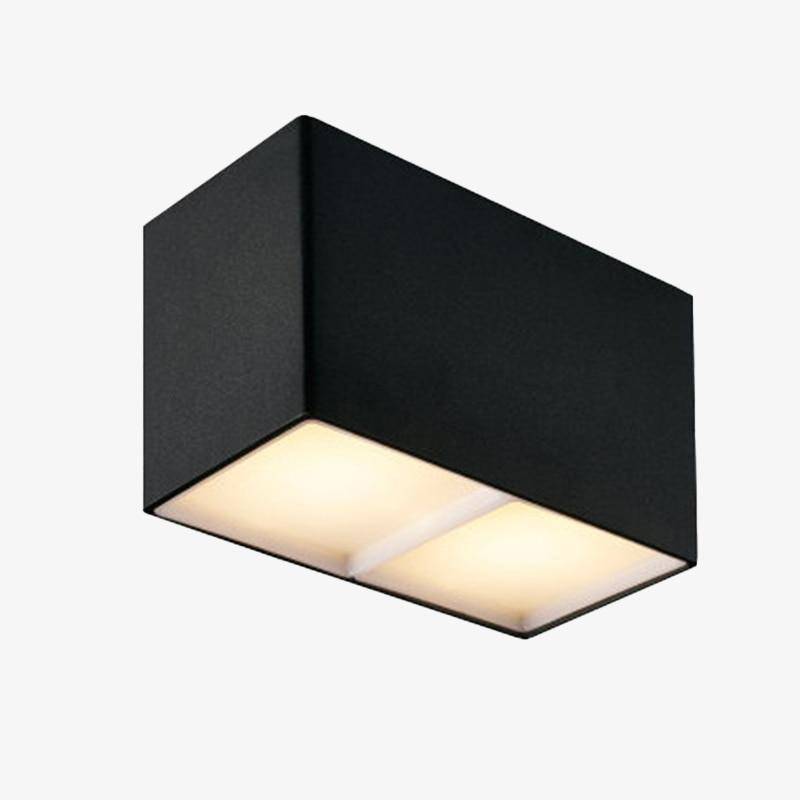 Foco design LED cuadrado o rectangular Loft
