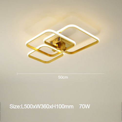 Plafonnier design avec multiple LED lumineux Vexler - vue 7 sur 8