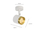Spot design LED projecteur ajustable Hevea
