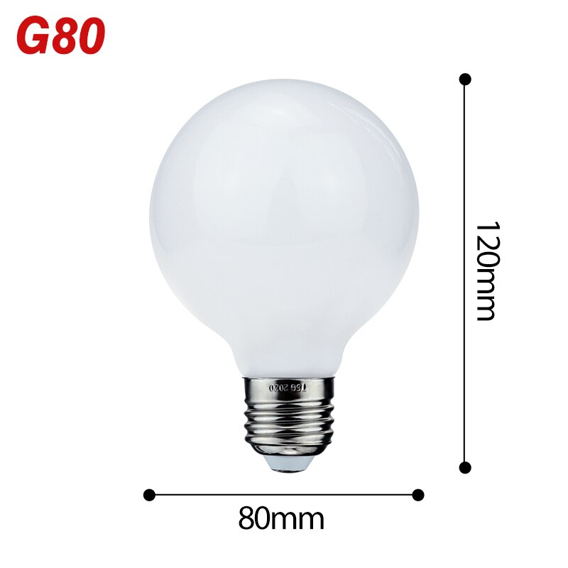 Ampoule LED E27 de 5W en forme de globe