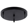 Support socle rond suspension jusqu'à 5 trous (noir ou blanc)