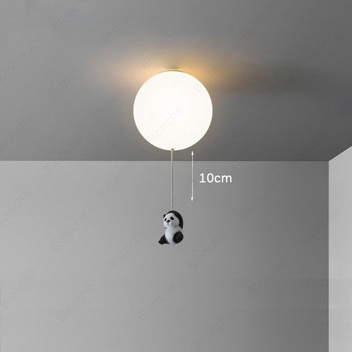 Plafonnier pour enfant LED avec ballon et panda Otto - vue 13 sur 13