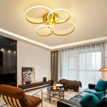 Plafonnier design avec multiple LED lumineux Vexler
