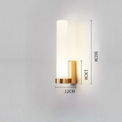 Applique murale moderne LED en verre Markle