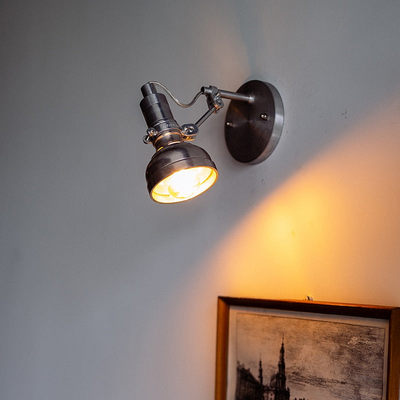 wall lamp Corsi vintage-style industrial mural