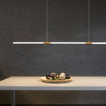 Lustre design LED doré style minimaliste Nevy