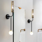 wall lamp Gisors two-lamp industrial design mural