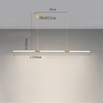 Lustre design LED doré style minimaliste Nevy