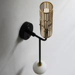 wall lamp Gisors two-lamp industrial design mural