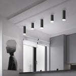 Spot moderne LED en forme de tube doré Grover
