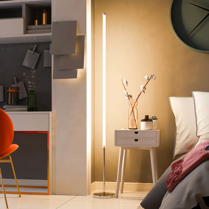 Lampadaire design LED minimaliste doré Floory