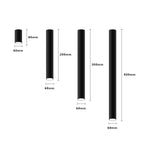 Spot moderne LED en forme de tube doré Grover