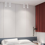 Spot moderne LED en forme de tube doré Grover