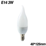 Ampoule E14 à LED 3W en forme de flamme