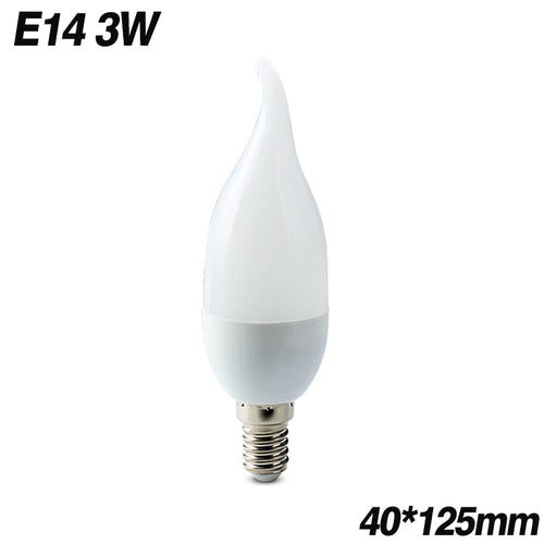 Ampoule E14 à LED 3W en forme de flamme