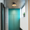 Design LED ceiling light with lampshade rounded Bronx