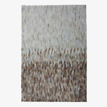 Rectangular carpet Cowhide style H