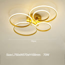 Plafonnier design avec multiple LED lumineux Vexler