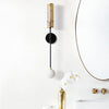 wall lamp Gisors two-lamp industrial design mural