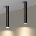 Spot moderne LED en forme de tube doré Grover