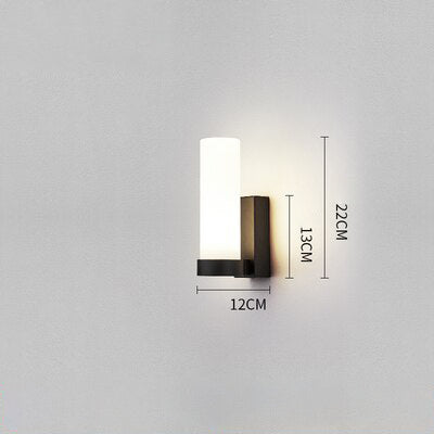 Applique murale moderne LED en verre Markle