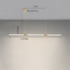 Lustre design LED doré style minimaliste Nevy