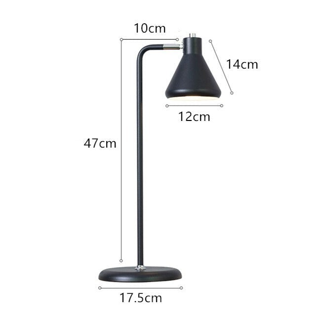 Lampe de bureau moderne métallique Horbe