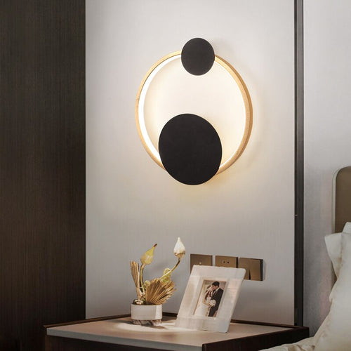 wall lamp Scone modern rounded LED wall light
