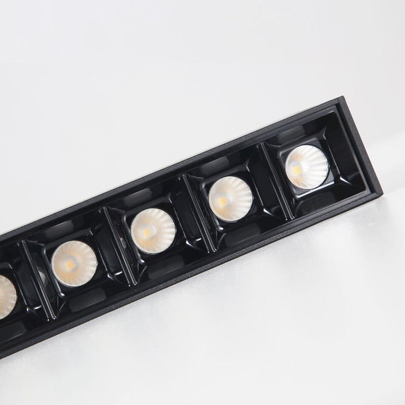 Modern rectangular LED ceiling light Solar included