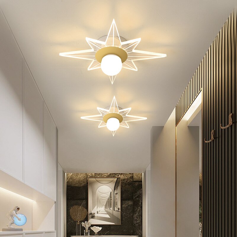 Lámpara de techo LED moderna en forma de estrella Majesty