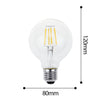 Ampoule E27 LED globe filament à incandescence Edison