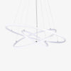Lustre design anneaux suspendus à LED Deco