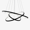 Lustre design anneaux suspendus à LED Deco