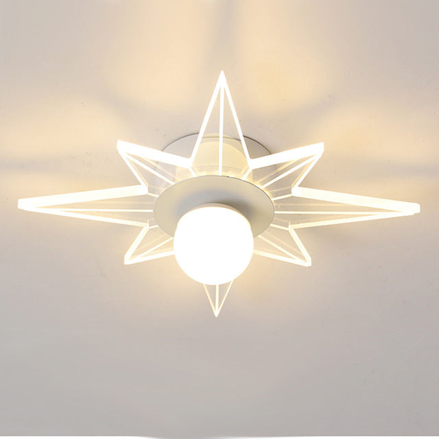 Lámpara de techo LED moderna en forma de estrella Majesty