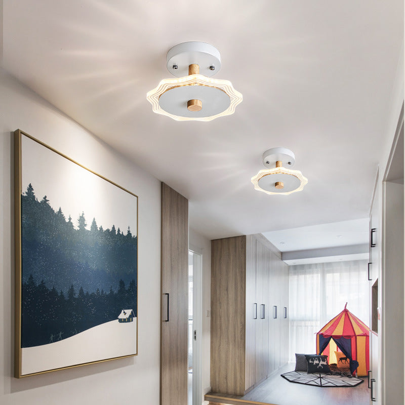 Plafonnier moderne LED incluse arrondi Lyo