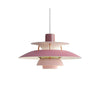 Suspension industrielle LED colorée en métal Barnaby