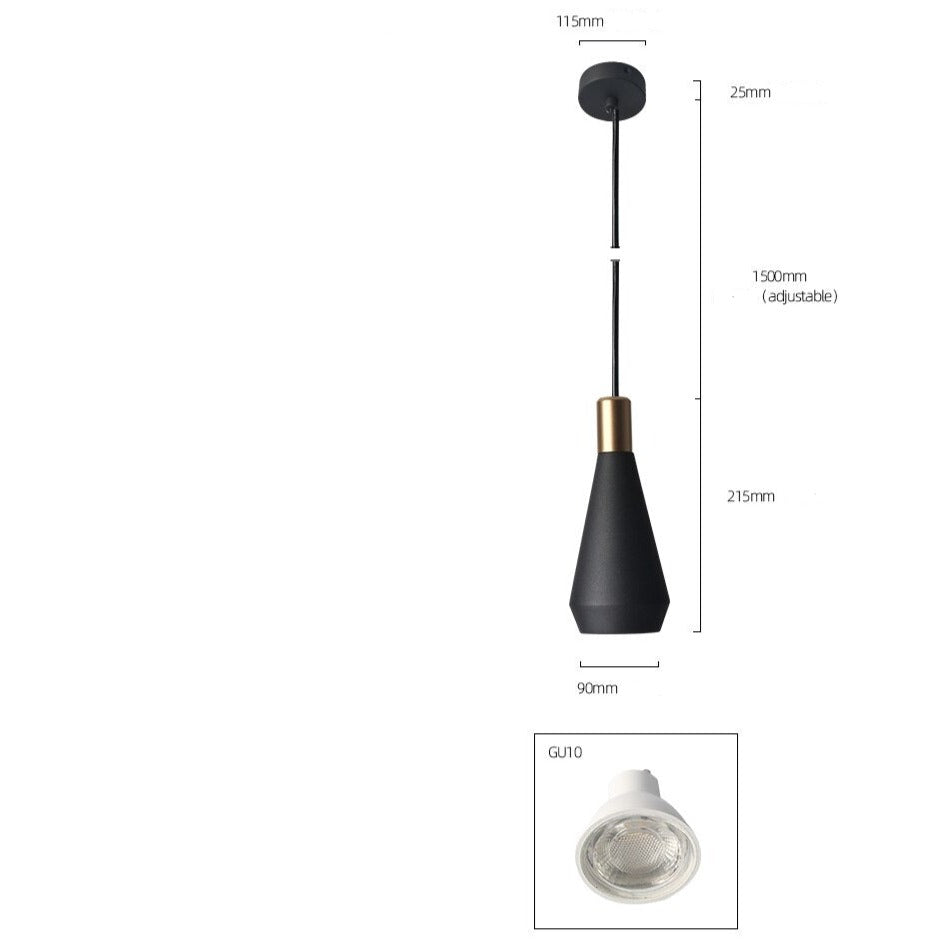 Lámpara de suspensión design Tarifa cónica industrial
