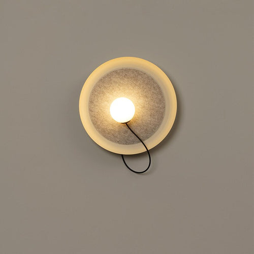 Applique murale moderne LED ronde en métal Barp - vue 8 sur 11