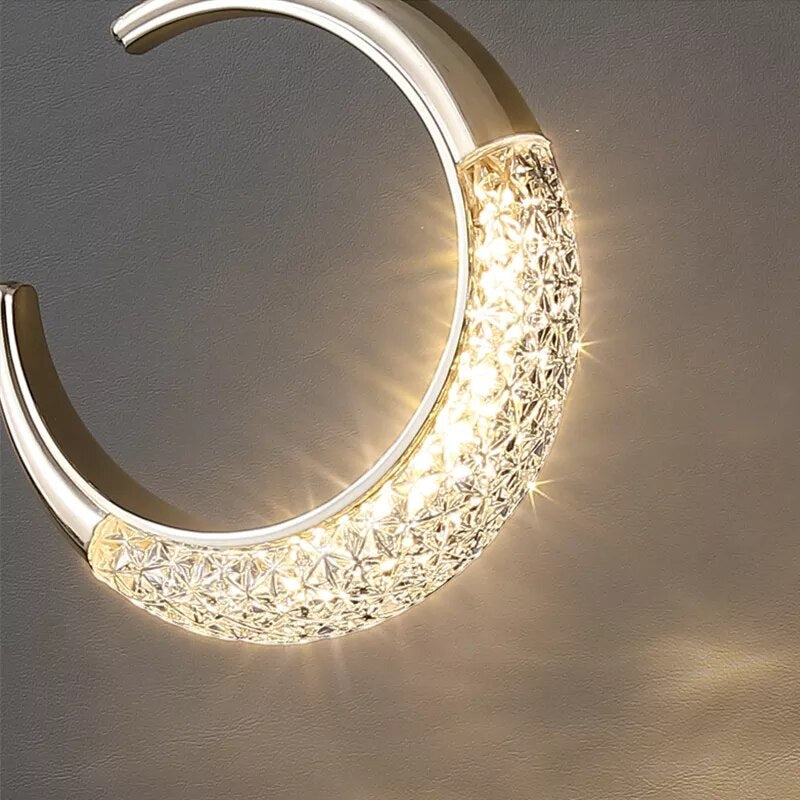 pendant light luxury Terry round shape LED design