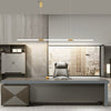 Lustre design LED doré style minimaliste Nevy