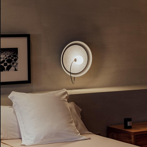 Applique murale moderne LED ronde en métal Barp - vue 6 sur 11