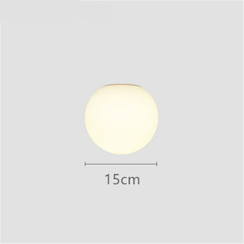 Applique murale moderne LED simple forme ronde Jace