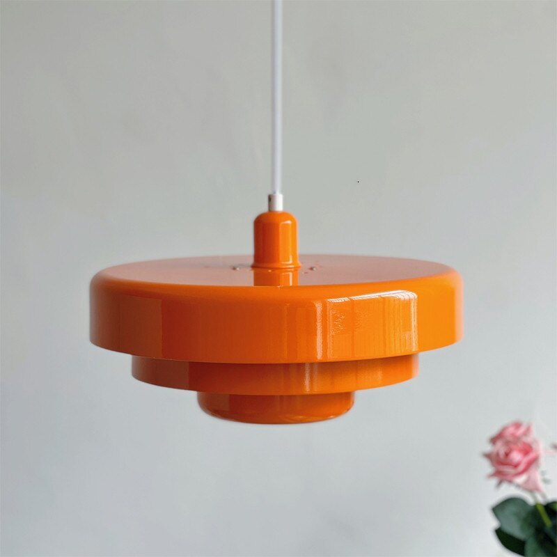 Suspension design avec abat-jour multiple en métal coloré Hirphan - vue 6 sur 8