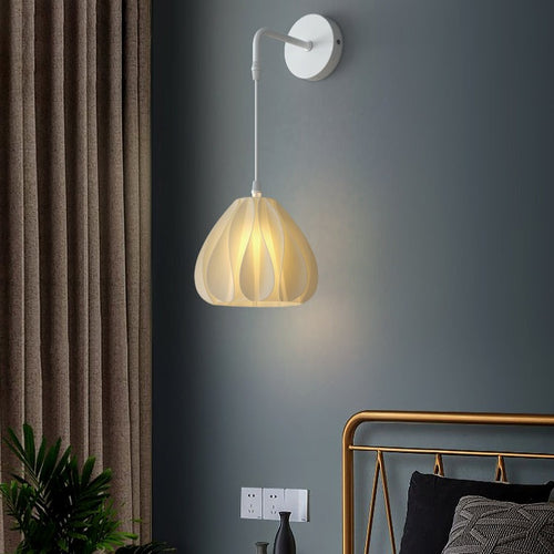 wall lamp modern white metal wall Gilor