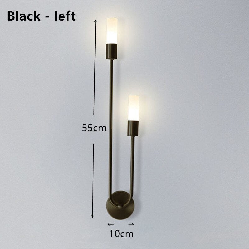 wall lamp Sally minimalist u-shaped LED wall light