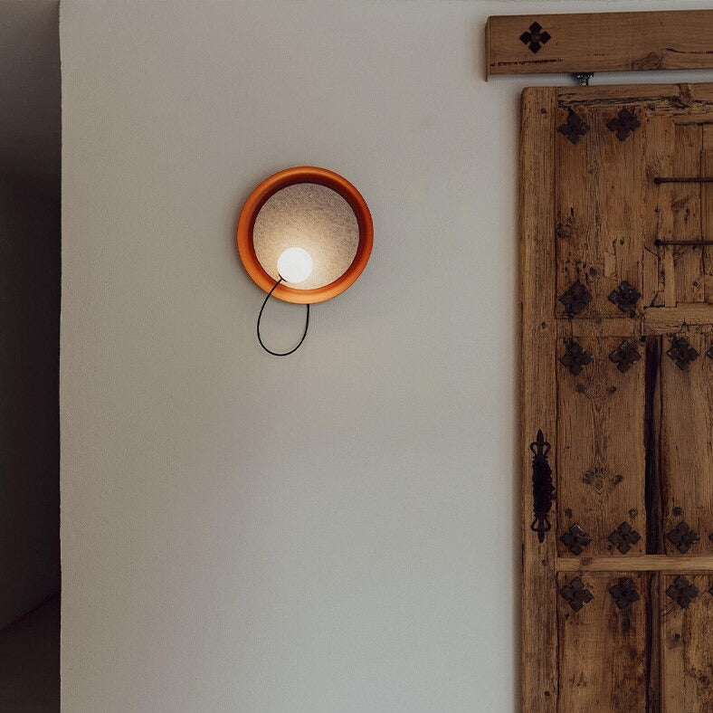 Applique murale moderne LED ronde en métal Barp - vue 4 sur 11