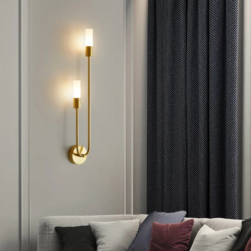 Lámpara de pared design LED minimalista en forma de U Sally