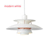 Suspension industrielle LED colorée en métal Barnaby
