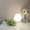 Lampe de chevet moderne LED en forme de chenille Pillar