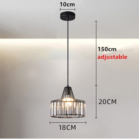 Suspension design avec abat-jour en verre ambré Cloarec - vue 9 sur 9